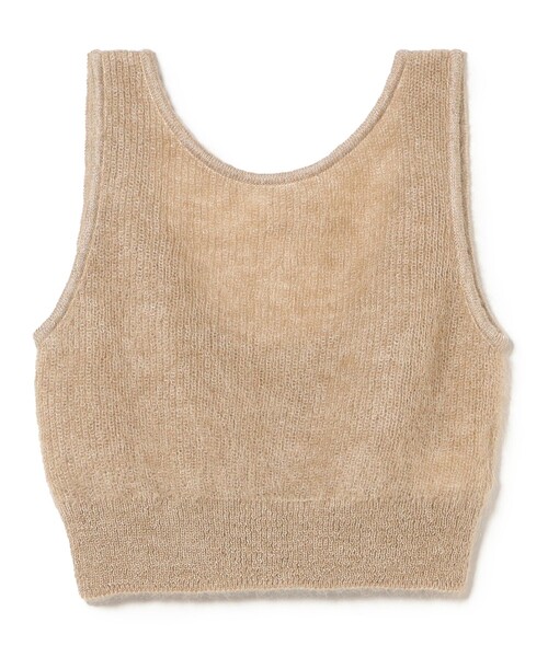 Demi-Luxe BEAMS（デミルクス ビームス） ベスト ジレ モヘヤ ニット