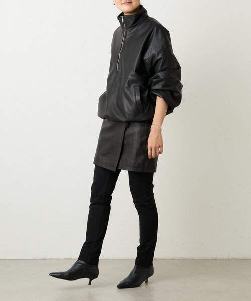 BEARDSLEY（ビアズリー） スカート 「15 quinze」レザー巻きスカート