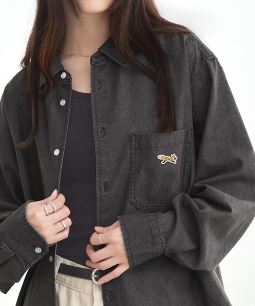 PENNEYS ブラウス シャツ PENNEYS/ペニーズ 別注 THE FOX ロゴ ワン