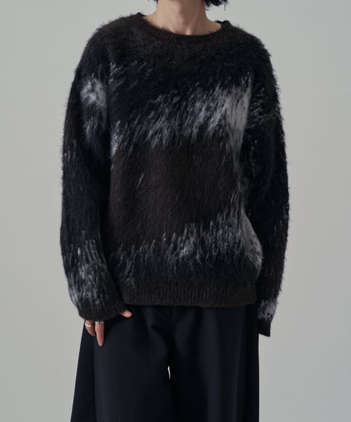 Lui's（ルイス） セーター ニット グラデーションシャギーニット