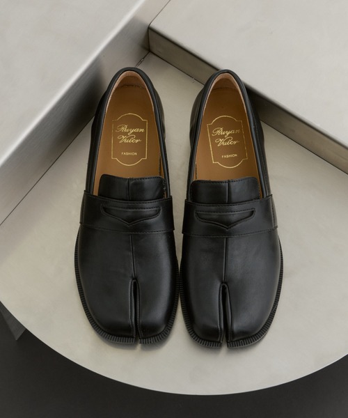 DFFUR. ローファー スムースレザータビローファー レディース