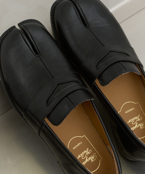 DFFUR. ローファー スムースレザータビローファー レディース