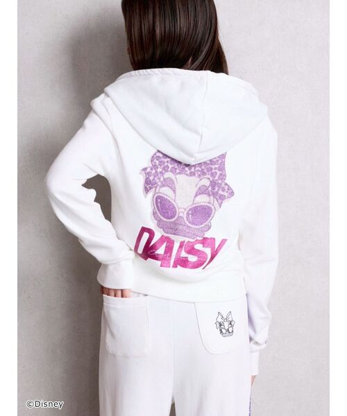 ジェイダGYDA×GALFYbijoulogo leopard BIG パーカー GALFY（ガルフィー） パーカー GYDA×GALFY bijou logo leopard BIG