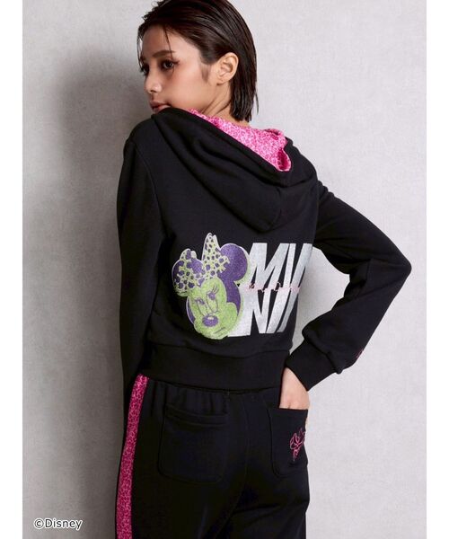 Disney（ディズニー） パーカー Disney/GYDA leopardパーカー