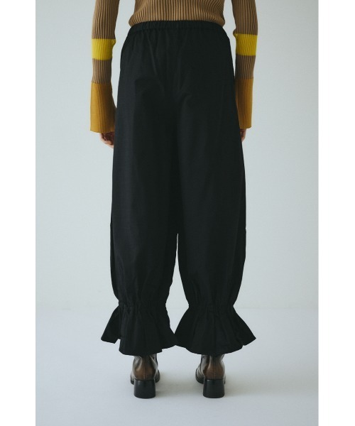 HeRIN.CYE パンツ Frill hem balloon pants フリルヘムバルーンパンツ