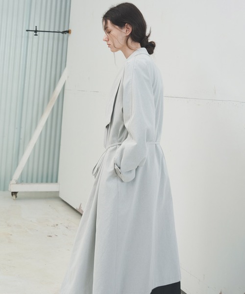 seyto（セイト）の「Two tone layered trench coat / ツートーン