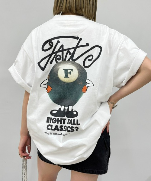 「WHO'S WHO gallery」 「COOPER」半袖Tシャツ FREE ホワイト レディース_画像2