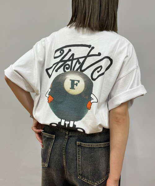 「WHO'S WHO gallery」 「COOPER」半袖Tシャツ FREE ホワイト レディース_画像3