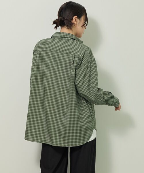 Green Parks（グリーンパークス） ブラウス シャツ イージーケア