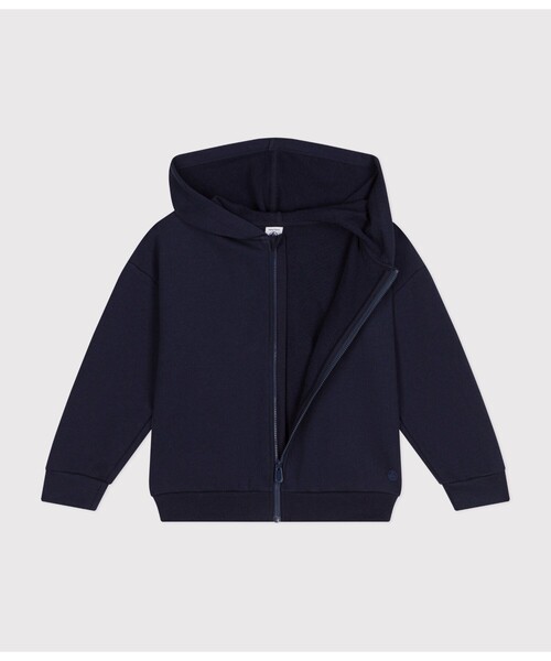 PETIT BATEAU（プチバトー） パーカー スウェットジップアップパーカ