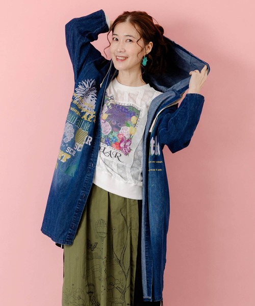 ScoLar（スカラー） デニムジャケット gジャン 153607：スカラー