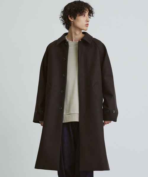 PUBLIC TOKYO（パブリックトウキョウ） ステンカラーコート 3 ブラック