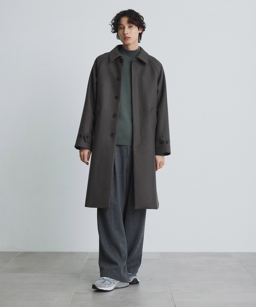 PUBLIC TOKYO（パブリックトウキョウ） ステンカラーコート 3 ブラック