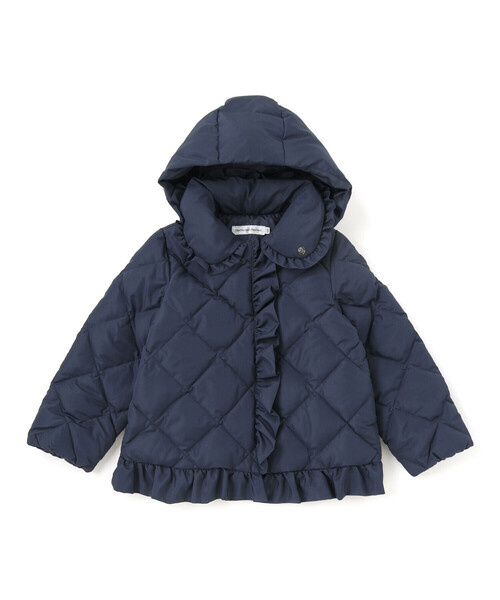 BeBe Petits Pois Vert（ベベ プチ ポワ ヴェール） ダウン アウター