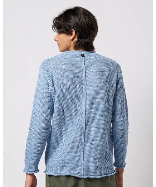 wjk サマーニット セーター ニット GIMA crew summer knit メンズ