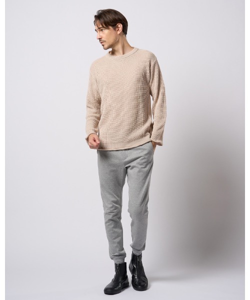 wjk サマーニット セーター ニット GIMA crew summer knit メンズ 