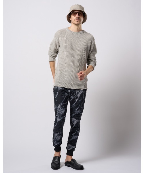 wjk サマーニット セーター ニット GIMA crew summer knit メンズ 