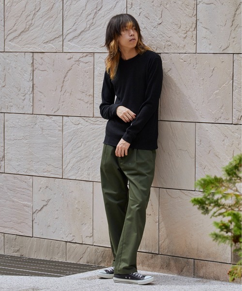 Champion（チャンピオン） tシャツ LONG SLEEVE T-SHIRT ワッフルT
