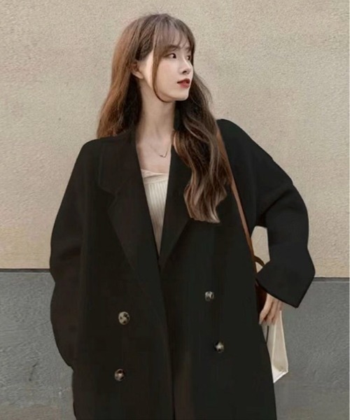 Mejoul コート チェスターコート 「2025秋冬新作」メルトンライク