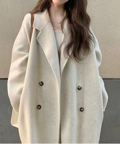 Mejoul コート チェスターコート 「2025秋冬新作」メルトンライク