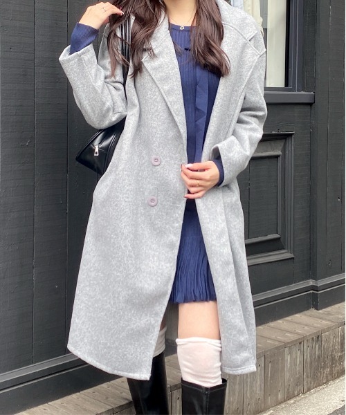 Mejoul コート チェスターコート 「2025秋冬新作」メルトンライク