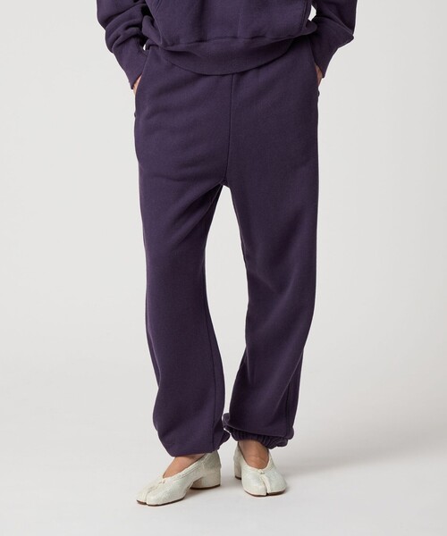 6 スウェットパンツ ジャージ 「6(ROKU)」コットン ウラケ パンツ