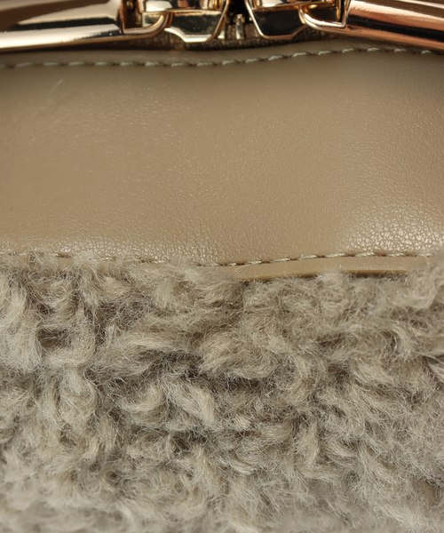 MIAN（ミアン） ショルダーバッグ バッグ ボア2WAYミニボストンバッグ