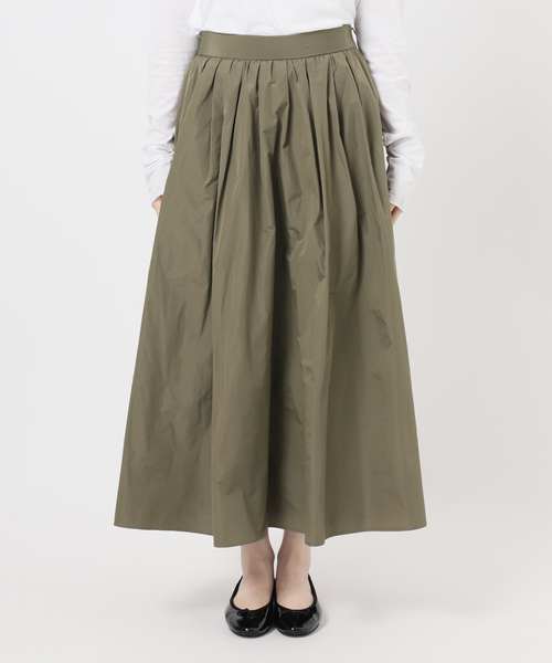 IENA（イエナ） スカート 「追加2・一部店舗限定」タフタフレア