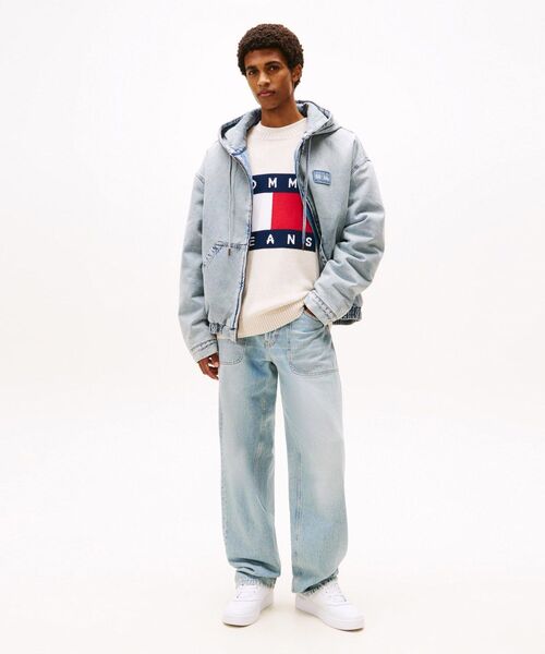 TOMMY JEANS（トミー・ジーンズ） ブルゾン アウター デニムパデッド
