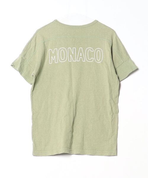 「快晴堂」 半袖Tシャツ 5 グリーン レディース_画像2