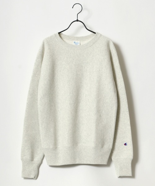 Champion / スウェット/L/コットン/グレー/無地 Champion（チャンピオン） スウェットカットソー L シルバーグレー