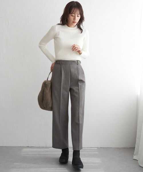 IKKA LOUNGE パンツドレス 「2点セット」GOKU楽ペプラムジレセット