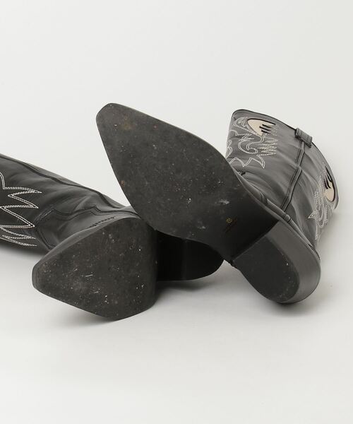 「Ungrid」 ロングブーツ S ブラック レディース_画像3