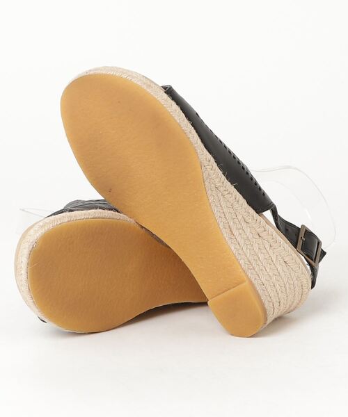 「Piedi Nudi」 ヒールサンダル 24.0cm ブラック レディース_画像3