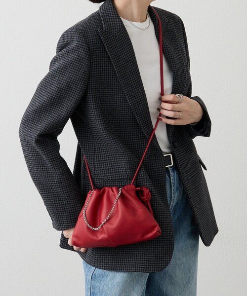 russet（ラシット） ショルダーバッグ バッグ レザー巾着4WAYミニ