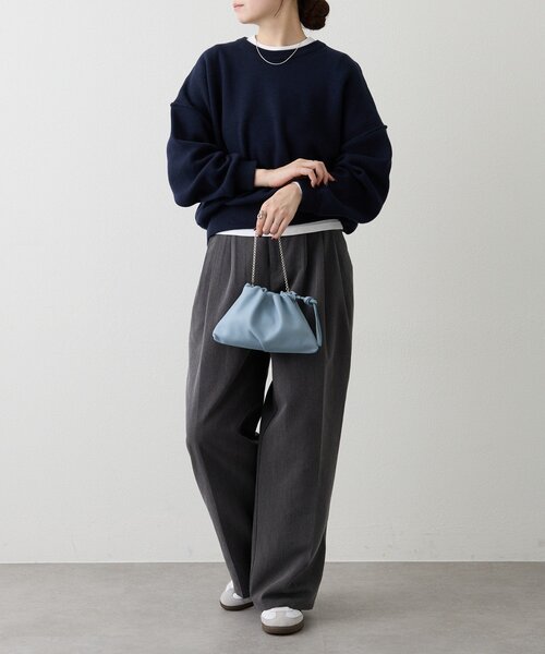 russet（ラシット） ショルダーバッグ バッグ レザー巾着4WAYミニ