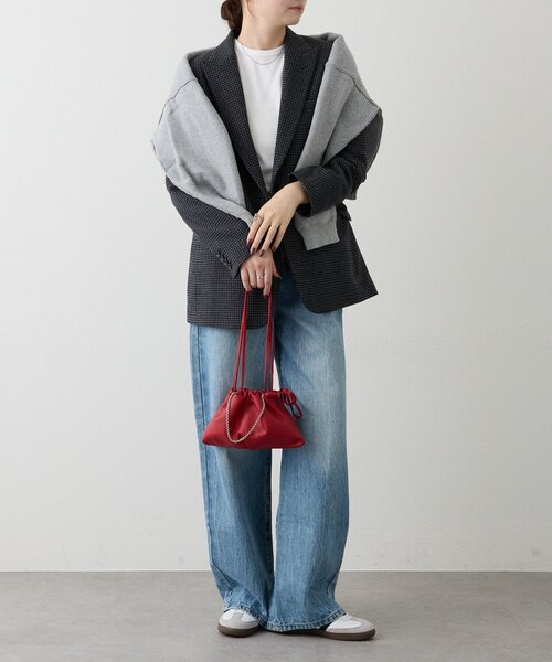 russet（ラシット） ショルダーバッグ バッグ レザー巾着4WAYミニ