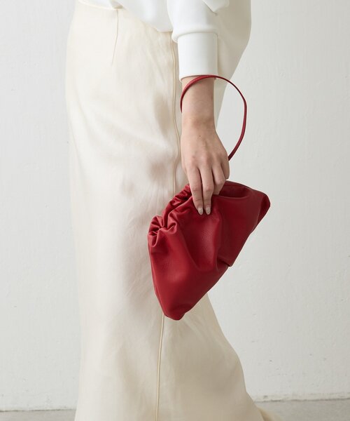 russet（ラシット） ショルダーバッグ バッグ レザー巾着4WAYミニ