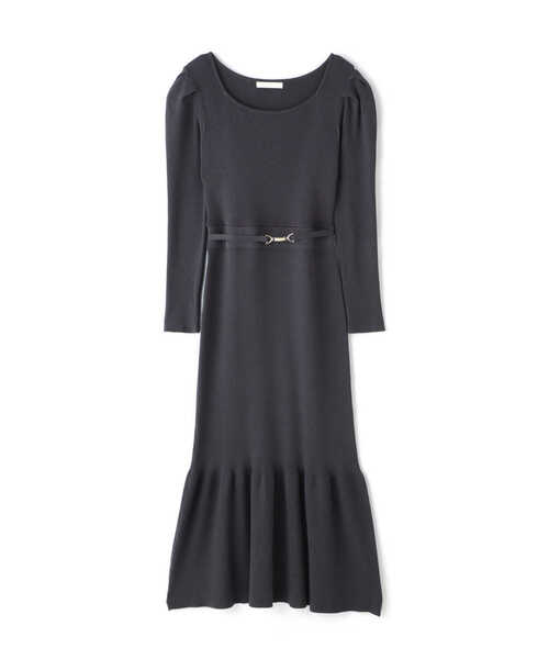 「PROPORTION BODY DRESSING」 ニットワンピース SMALL ブルー レディース_画像2