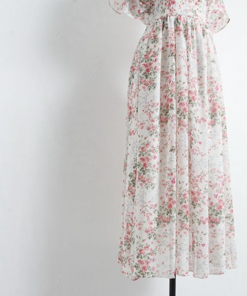 「tocco closet」 ノースリーブワンピース M ブルー レディース_画像3