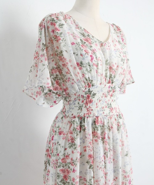 「tocco closet」 ノースリーブワンピース M ブルー レディース_画像8