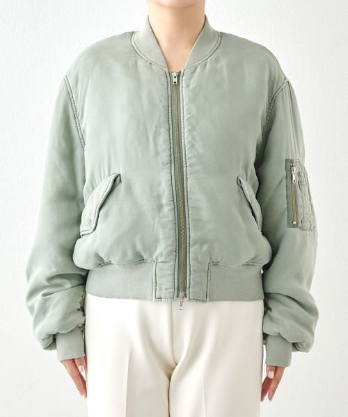 Whim Gazette（ウィム ガゼット） ブルゾン FREE ベージュ レディース