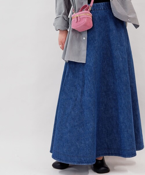 「Firsthand」 デニムスカート「ch!iiiコラボ」 36 ネイビー レディース_画像9