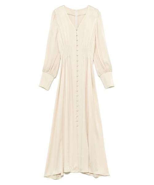 「FRAY I.D」 長袖ワンピース 0 アイボリー レディース_画像3