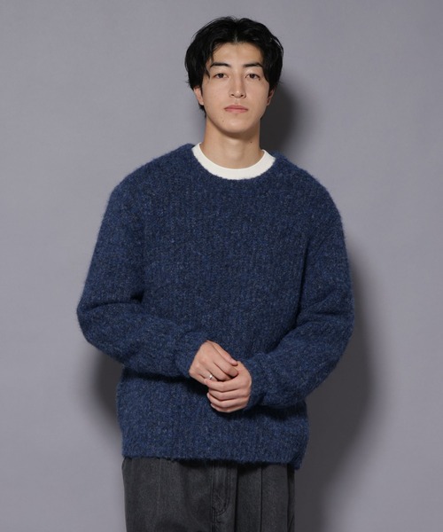 NANO universe（ナノ・ユニバース） セーター ニット ウールミックス