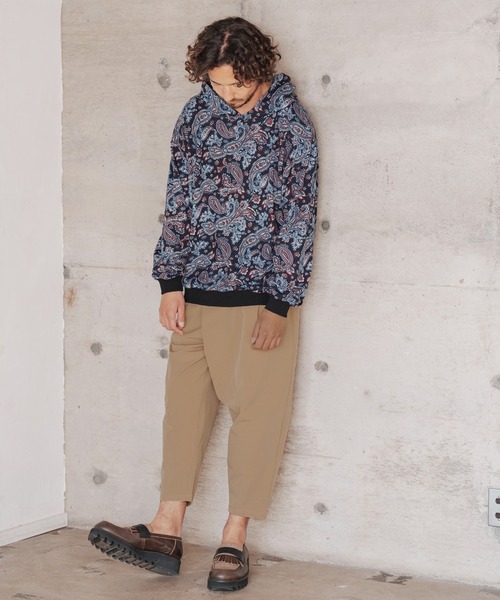 「CAMBIO」 イージーパンツ S ブラック メンズ_画像4