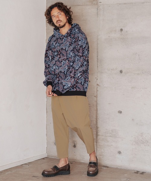 「CAMBIO」 イージーパンツ S ブラック メンズ_画像5