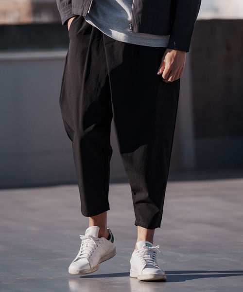 「CAMBIO」 イージーパンツ S ブラック メンズ_画像6