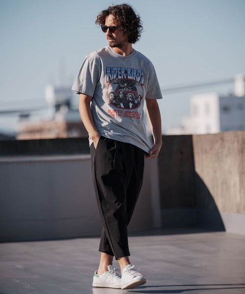 「CAMBIO」 イージーパンツ S ブラック メンズ_画像8