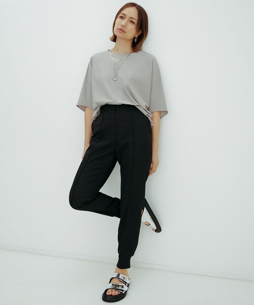 「ICB」 7分袖ブラウス MEDIUM ホワイト レディース_画像2